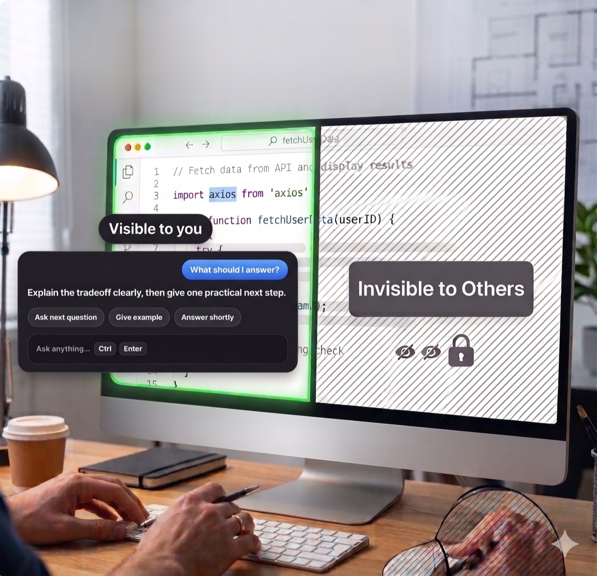 AI Interview Assistant for Screen Sharing